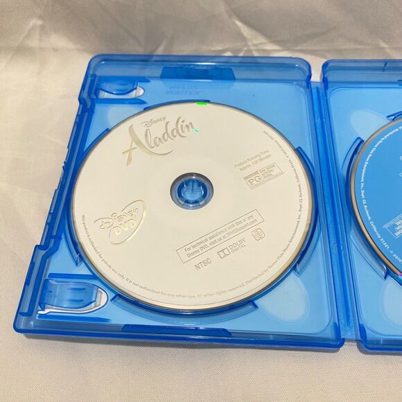 Aladdin Blu-ray DVD And Digital Copy 2019 With Case - Picture 11 of 14